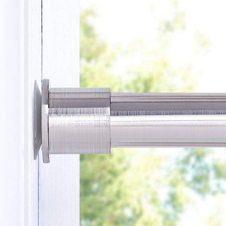 Heavy duty spring curtain rods online off 66 